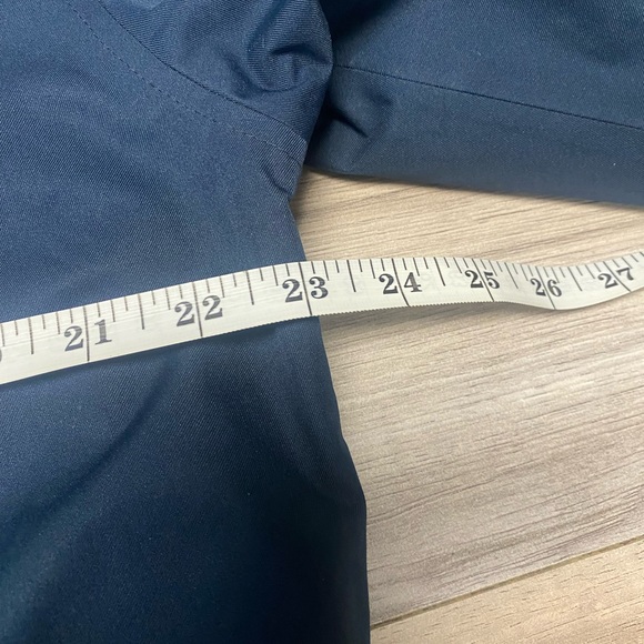 Orvis Jacket Mens Medium Navy Fleece Lined Bomber Zip Front Polyester Outdoor - Picture 8 of 10